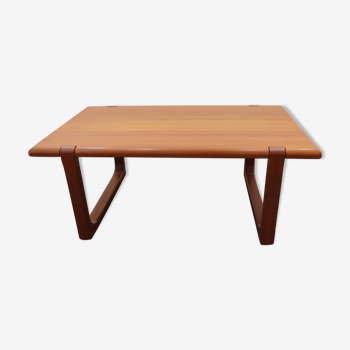 Table basse danoise du milieu du siècle par Niels Bach, années 1960