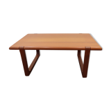 Table basse danoise du milieu du siècle par Niels Bach, années 1960