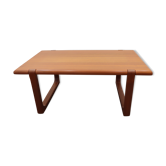Table basse danoise du milieu du siècle par Niels Bach, années 1960