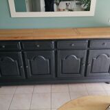 Custom oak sideboard