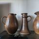 Collection de trois vases en grès  Rudi Stahl Studio Pottery 1970