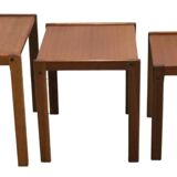 Set of 3 nesting tables 'Frankenau'