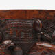17th Century Gothic Hand Sculpted Oak Panel, Belgium