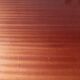 Vintage chest of drawers 3 drawers - varnished teak - Scandinavian style - retro patterns - 60s