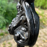 Metal chimney scraper