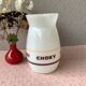 Pichet Choky chocolat chaud - verre opalin