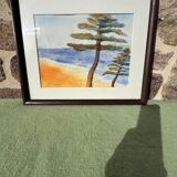 Signed painting