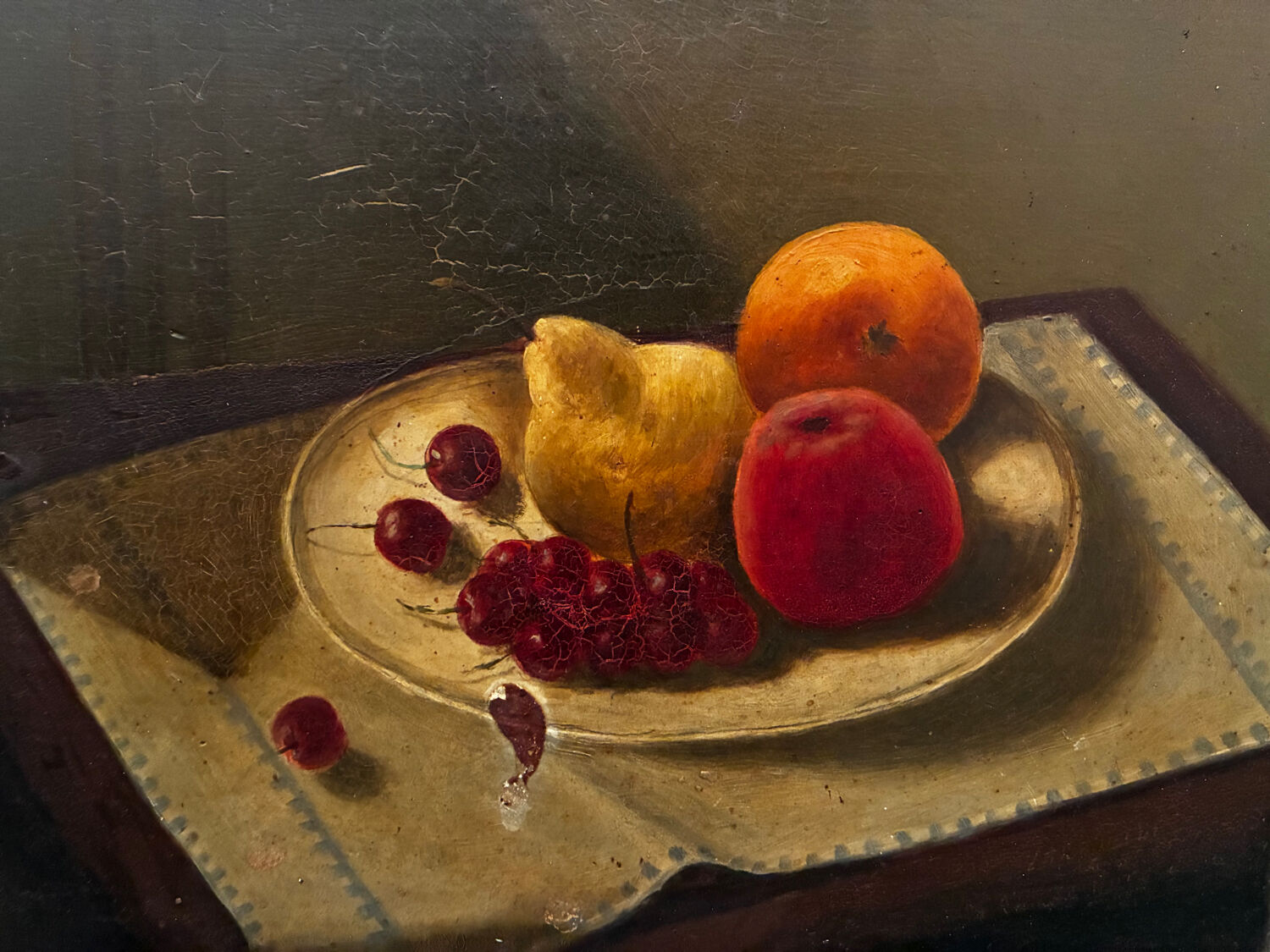 Still life with fruit, early 20th century