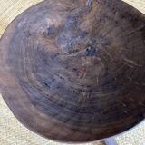 Ethiopian wooden tripod stool, Jimma ethnic group, early 20th century