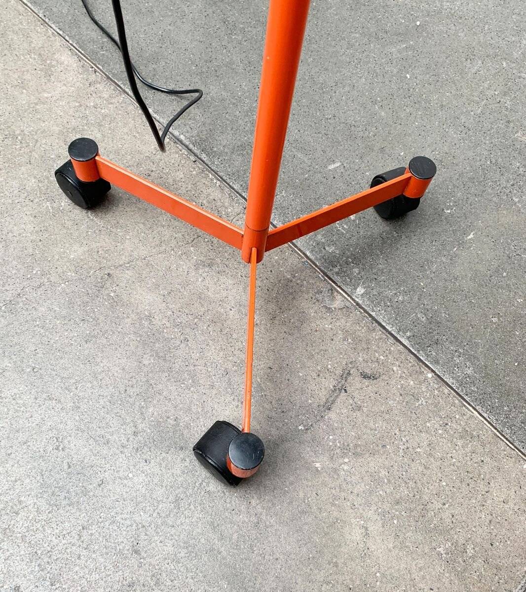 Vintage Swedish Space Age floor lamp by Alda.