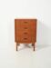 Commode scandinave des années 1960 en acajou.