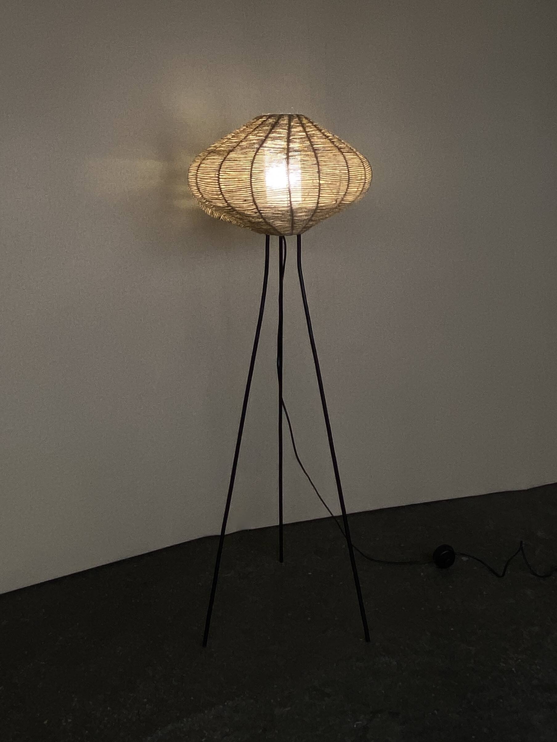 “Cocoon” floor lamp, 1950s