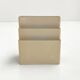 Cream magazine rack by Giotto Stoppino for Kartell, 1970