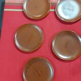 Dessert plates set of 6  vallauris felix ceram