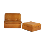 Armchair DS-46 Sede thick Buffalo, 1970 leather s