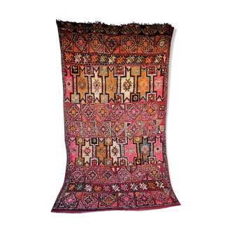 Ancien tapis berbère boujaad, 294x170 cm