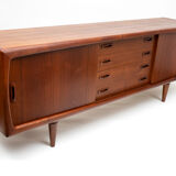 Mid-century modern danish teak sideboard hp hansen