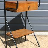 dark bedside table 1960