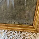 Woman's face drawing