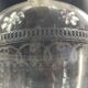 Crystal carafe with needle-engraved decoration 19th century Baccarat Saint Louis