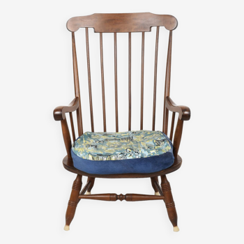Vintage armchair with cushion