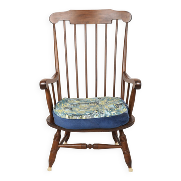 Vintage armchair with cushion