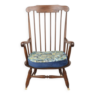 Vintage armchair with cushion