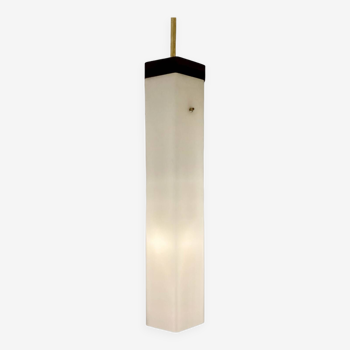 Italian suspended light in opaline from 1950'~60'