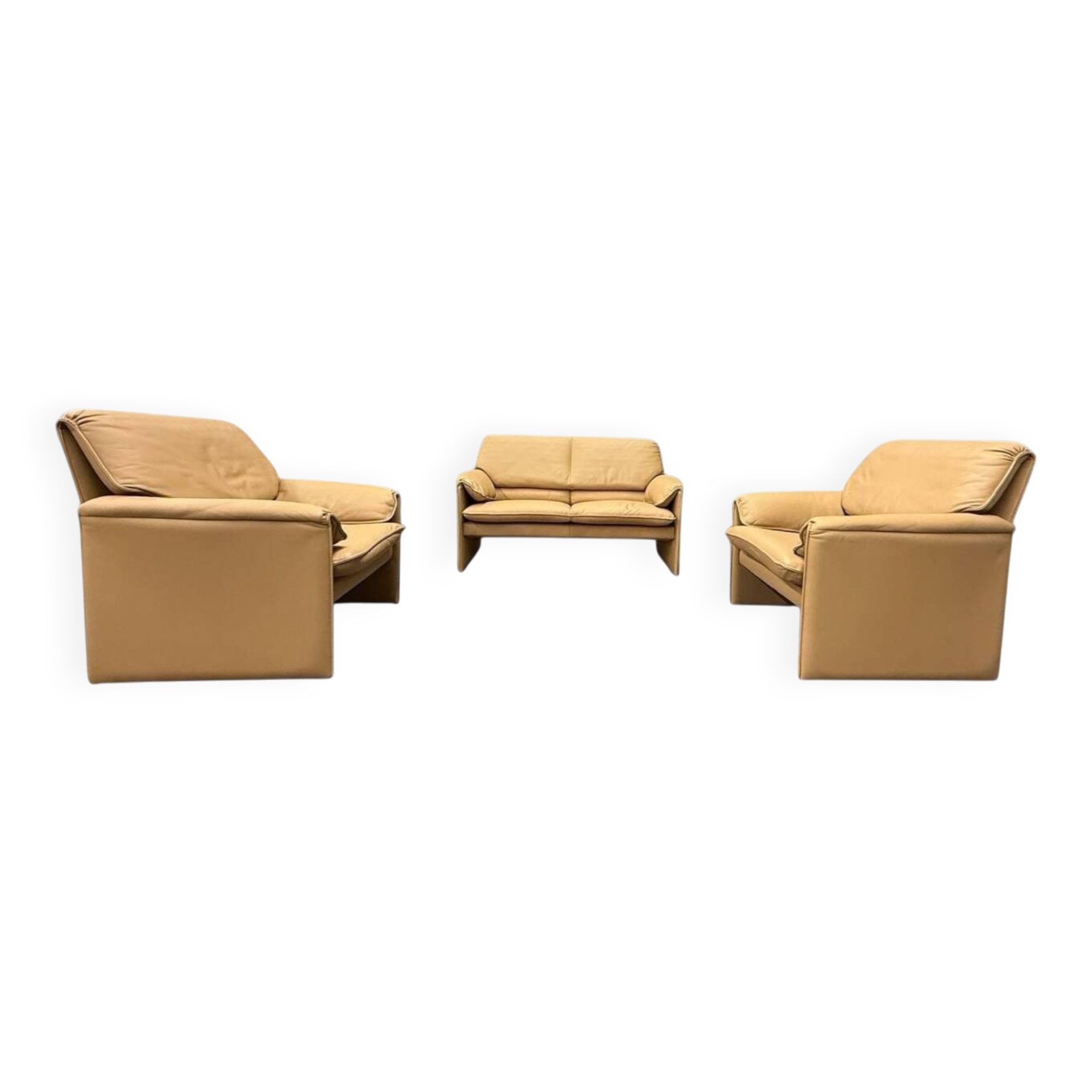 Ensemble de salon Bora Bora de Leolux, années 1980, ensemble de 3 pièces.
