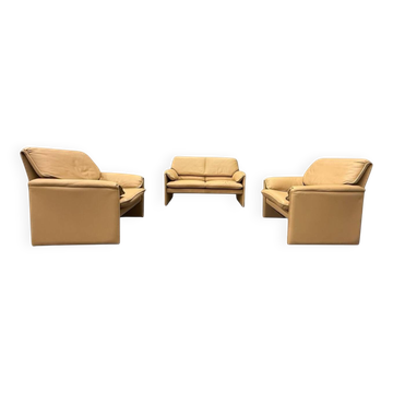Ensemble de salon Bora Bora de Leolux, années 1980, ensemble de 3 pièces.