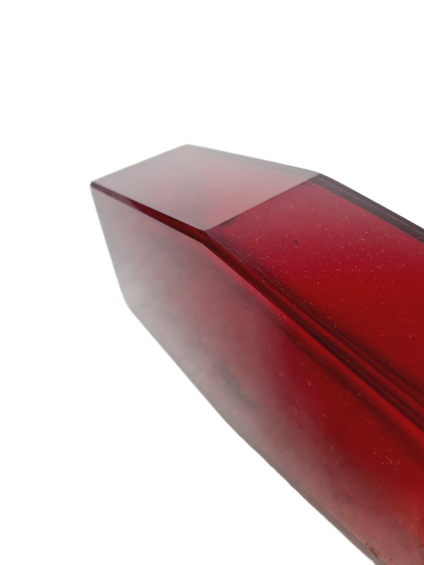 Art Deco glass vase by Joseph Hoffmann from Moser, Czechoslovakia, 1930s