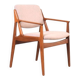 Fauteuil Ella en teck et laine du milieu du siècle par Arne Vodder pour Vamo Sønderborg