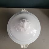 Opaque Lunéville porcelain soup tureen