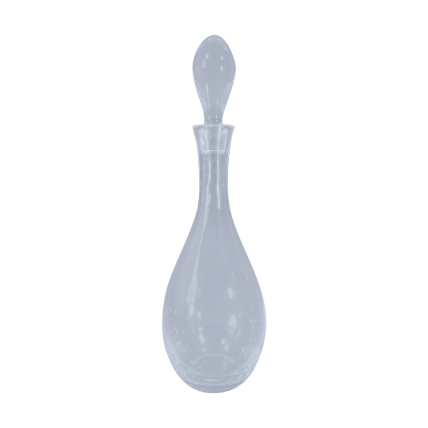 Glass decanter carafe