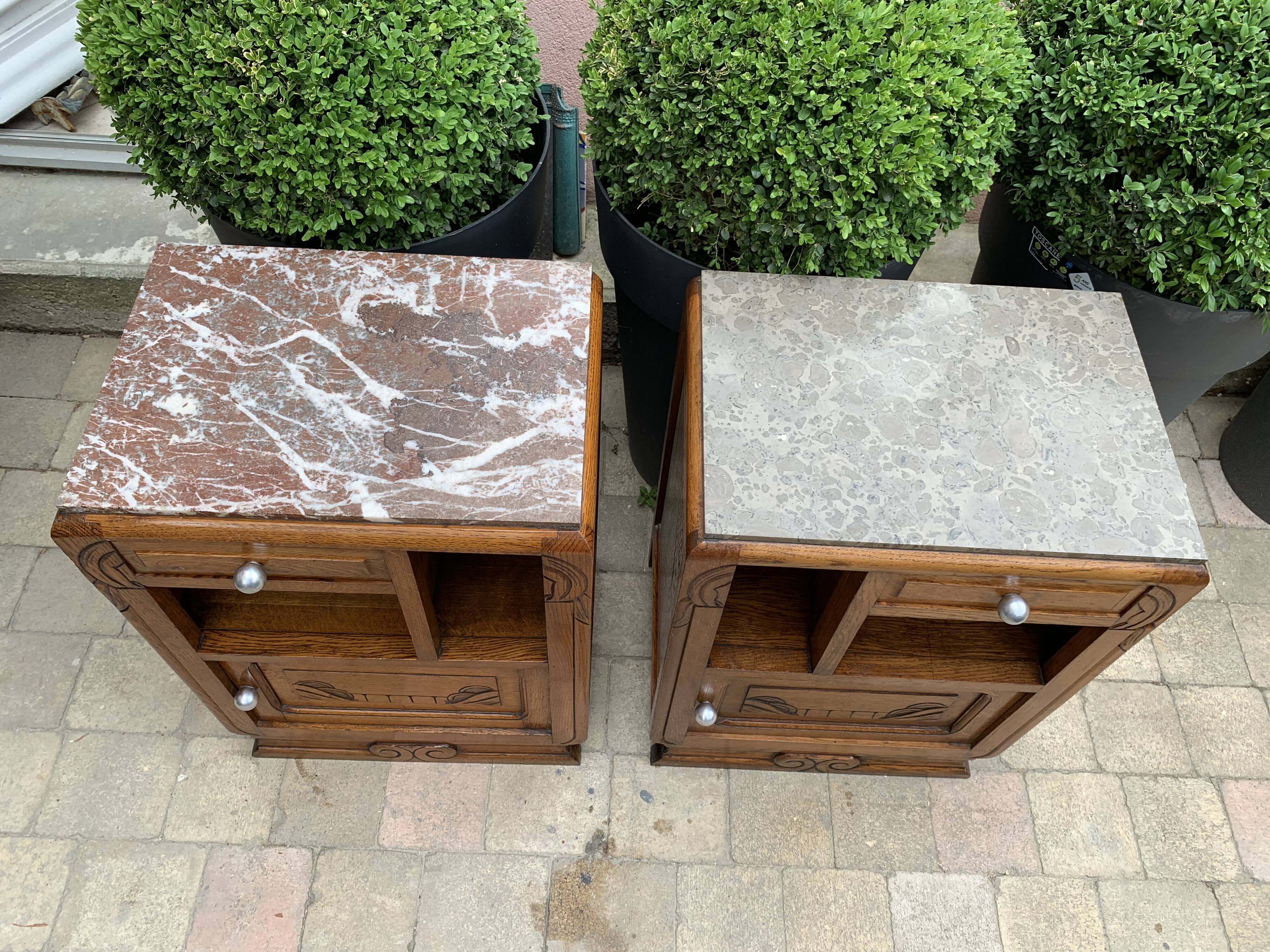 Art deco bedside tables