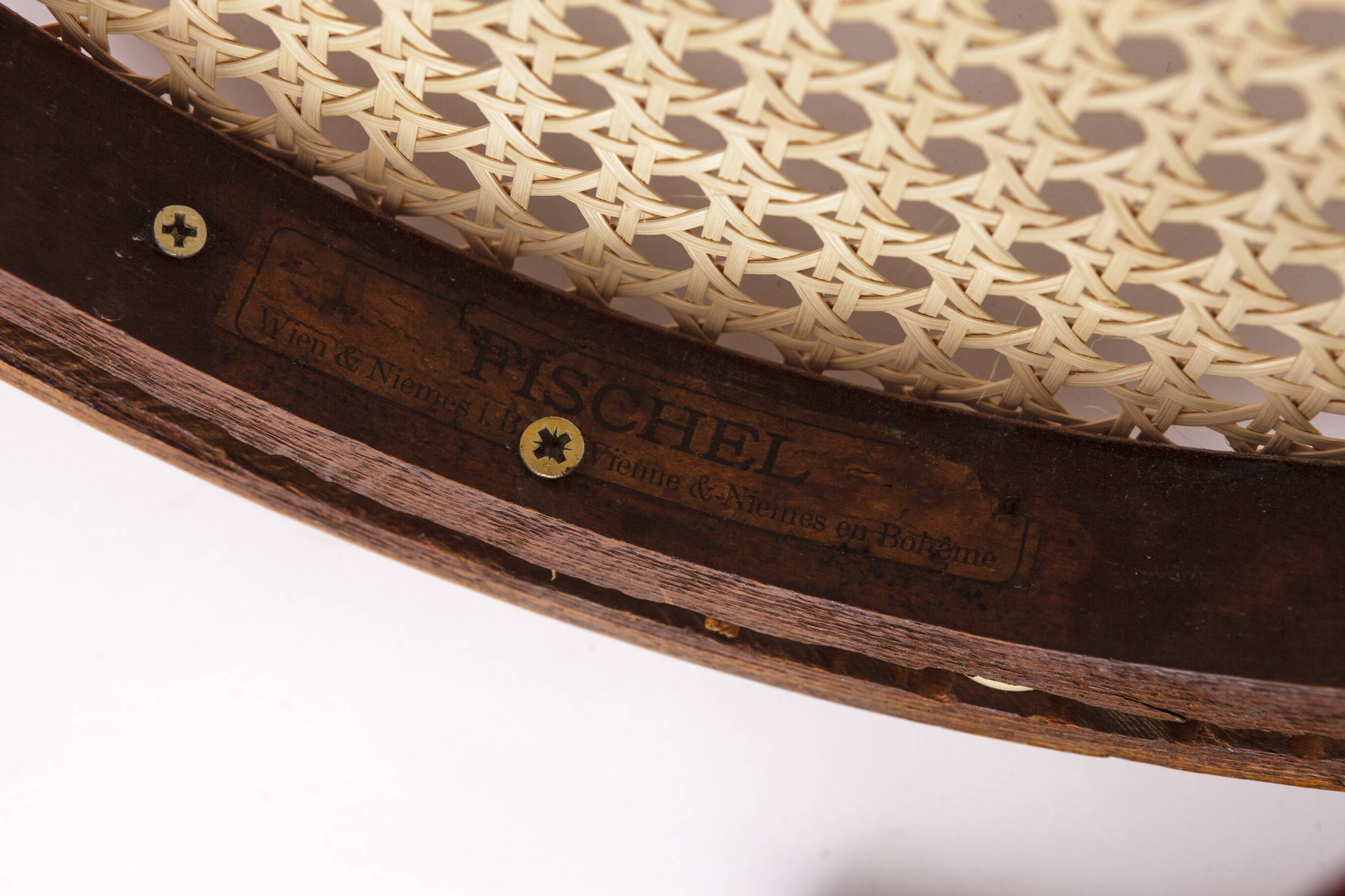 Rare Vintage Fischel Chair | 1920s-1940s | Restored Bentwood Seat | Antique