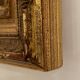 Old gilded frame
