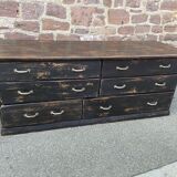 Haberdashery counter with drawers 1900