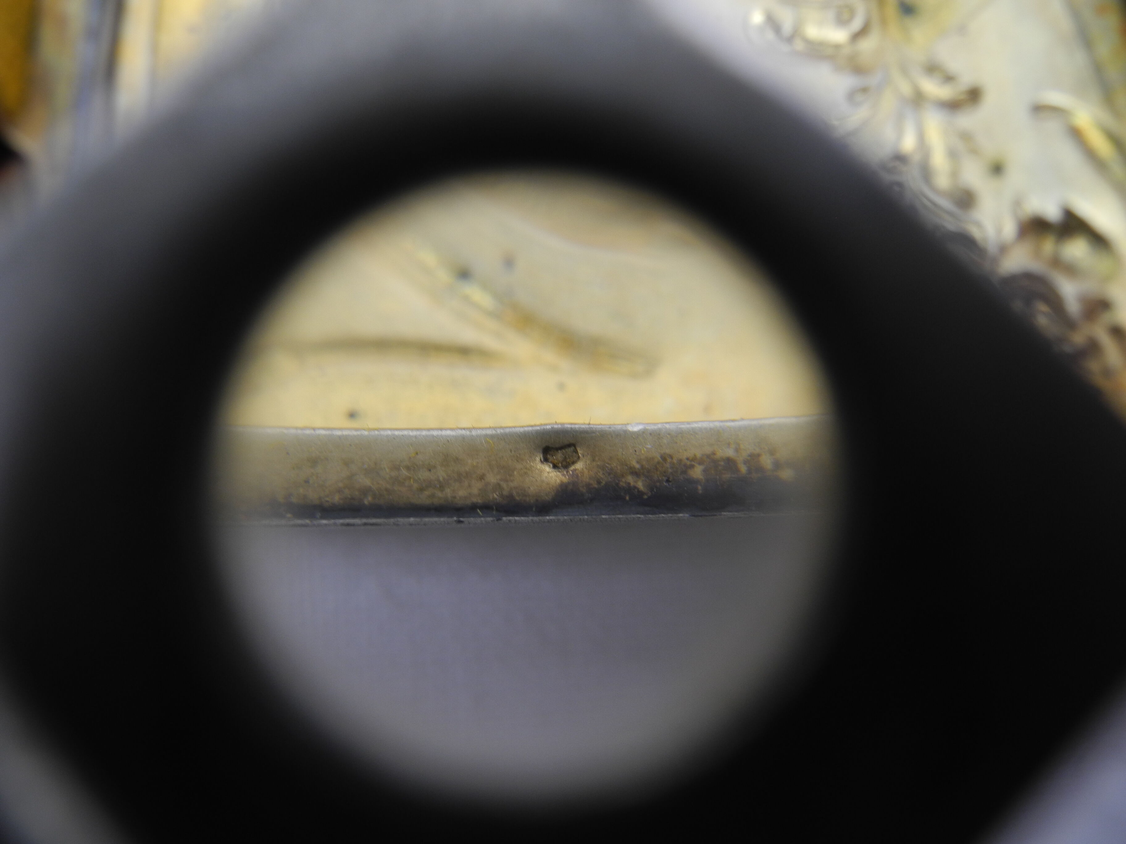 solid silver cigarette case vermeil nineteenth sterling silver cigarette case