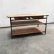 Counter to shelves of business