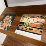 Teak Magazine Shelves By Poul Cadovius For Cado
