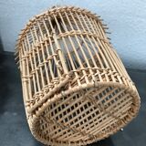 Rattan bird cage