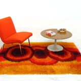 Scandinavian Carpet, 1970s 200x138cm