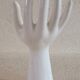 Ring holder, vintage vase in the shape of a hand.