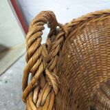 Large woven wicker basket