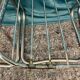 Set of 4 Gastone Rinaldi style chairs in chrome metal