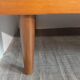 Daybed teck blue fabric Ingmar Relling by Ekornes vintage scandinavian