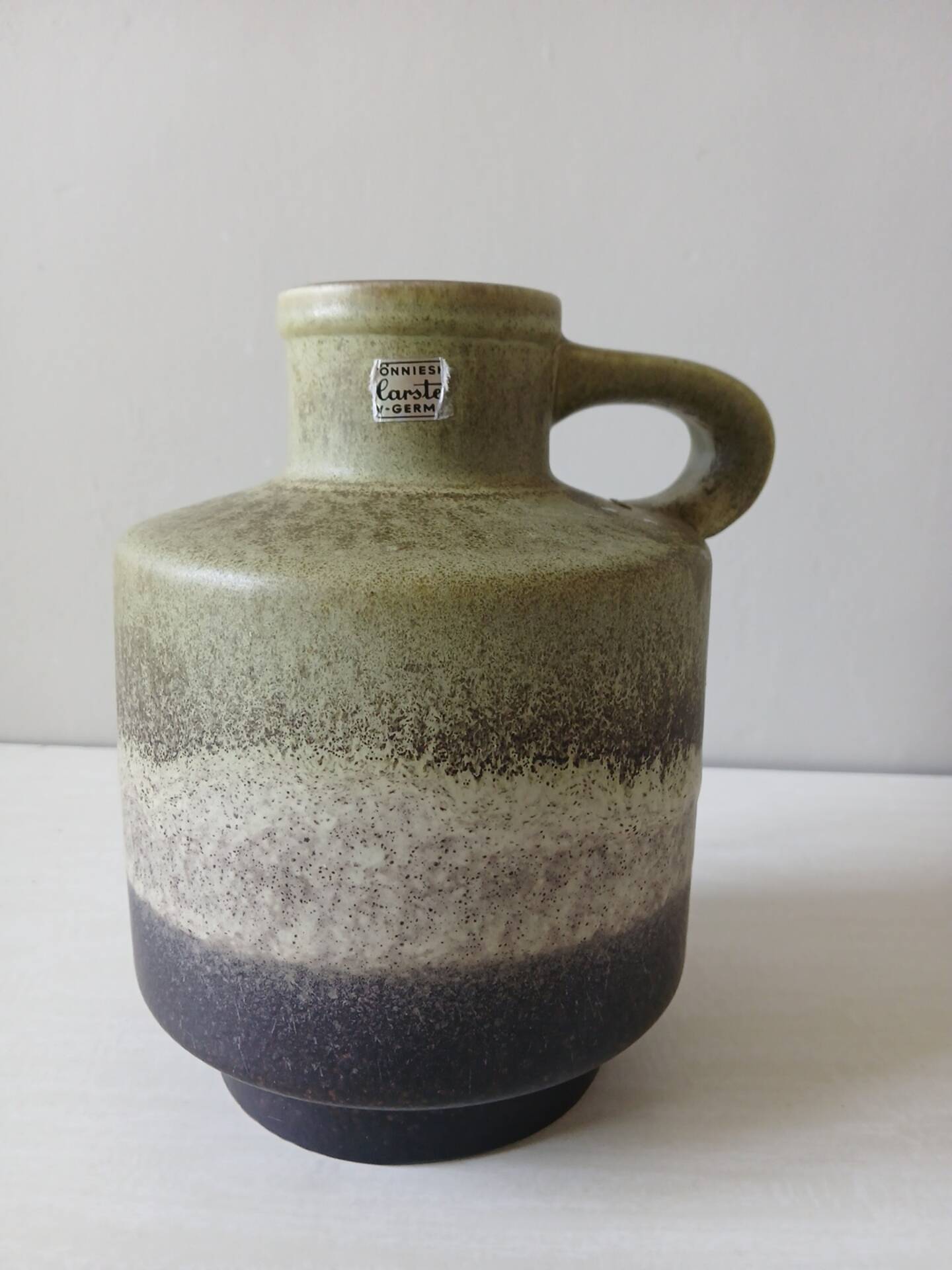 Vase Carstens Tönnieshof Fat Lava West Germany 1512-20 – 1960s – 2