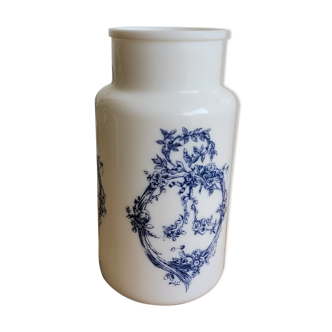 Apothecary opaline pot