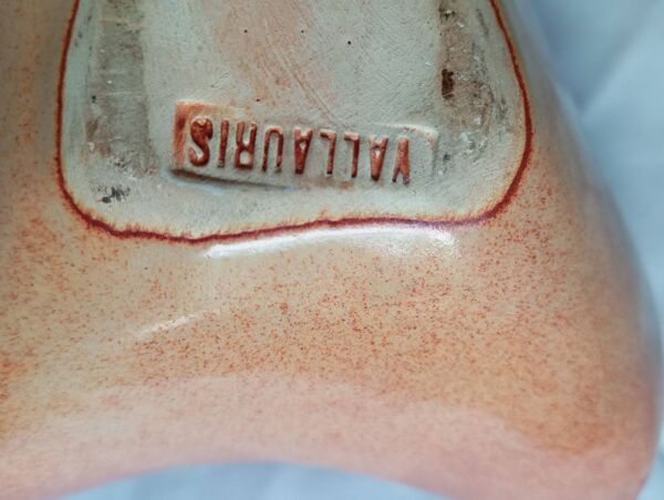 Plat a poisson en faience de vallauris